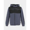 Veste Sherpa Foster Bleu Marine Homme - Teddy Smith